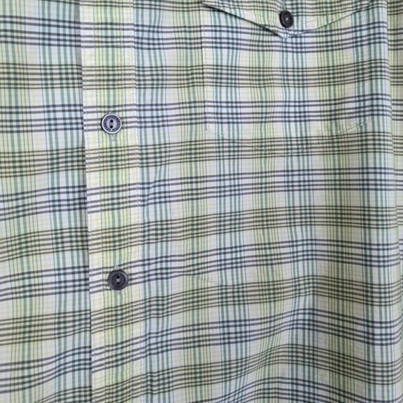Kenneth Cole Reaction 100% Cotton Plaid Shirt - Picture 4 of 6